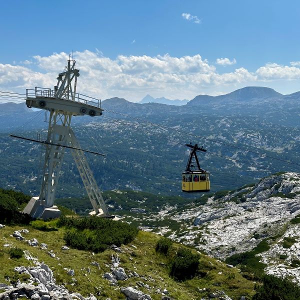 3. felvonó a Dachstein Krippenstein csúcsán, Ausztria