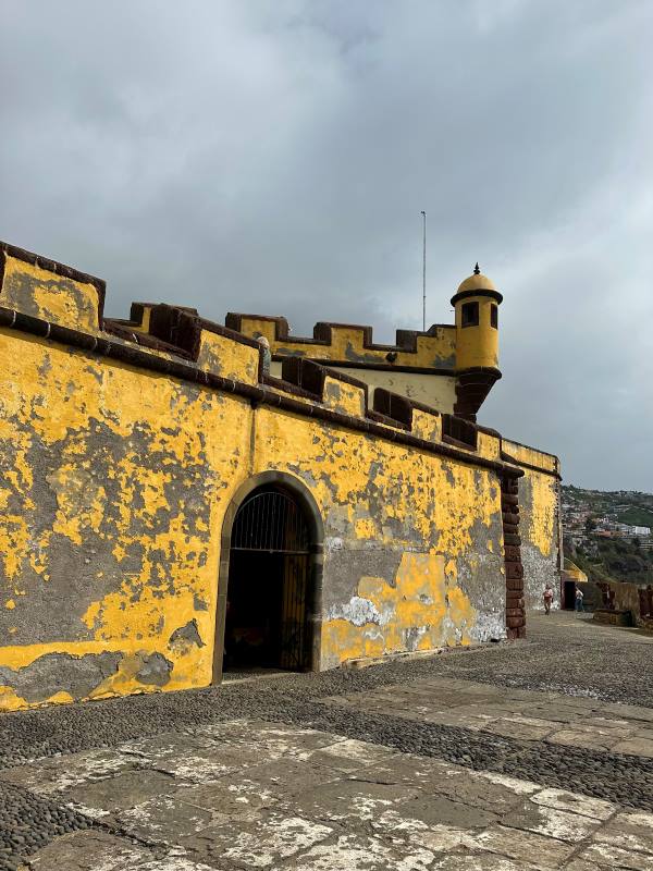 Forte de Sao Tiago: 17. századi erőd Funchal, Madeira, Portugália