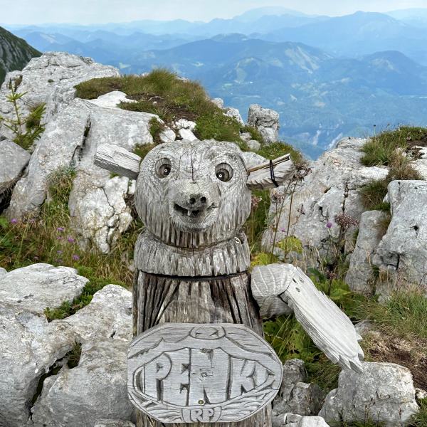 Ötscher medve szobor, Ausztria