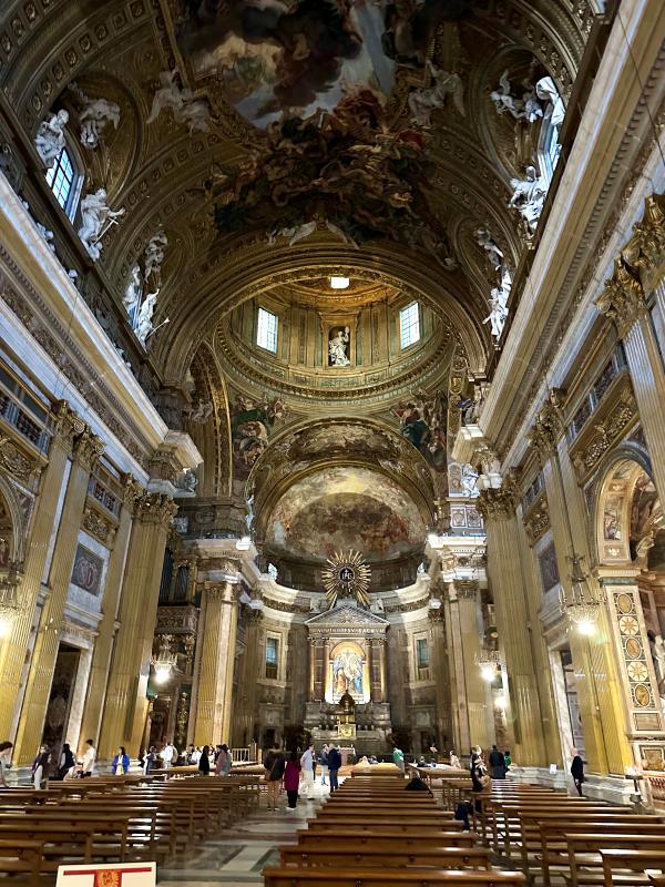 Chiesa del Gesù mennyzete Róma, Olaszország